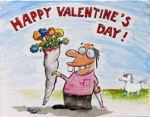 Cartoon: Valentinstag (medium) by Eggs Gildo tagged valentinstag,happy,valentine