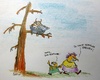 Cartoon: Beeftaube (small) by Eggs Gildo tagged brieftaube,post,rinderzucht,erziehung
