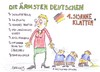 Cartoon: Die ärmsten Deutschen (small) by Eggs Gildo tagged statistik,arme,deutsche,europa