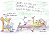 Cartoon: Risiken der Porträtzeichnerei (small) by Eggs Gildo tagged hässlich,porträt,risiko,psychologe