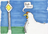 Cartoon: Formfehler (small) by bertgronewold tagged huhn,form