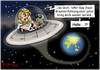 Cartoon: Brautentführung (small) by karicartoons tagged alien,außerirdischer,ufo,entführung,brautentführung,hochzeit,braut,tradition,brauchtum,cartoon,humor,lustig