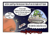 Cartoon: Marsmission (small) by karicartoons tagged alien,astronaut,außerirdischer,cartoon,mars,marsmission,mission,raumfahrt,sonnensystem,weltall