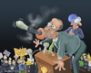 Cartoon: gaz bombasi (small) by Gölebatmaz tagged diktator,recep,tayyip,erdogan,gaz,bomba,gezi,parki,taksim,her,yer,direnis,capulcular