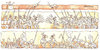 Cartoon: savasanlar ve olenler (small) by Gölebatmaz tagged savas,baris,asker,kral,komutan,ordu
