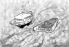 Cartoon: Ungeliebt nach oder aus Afrika (small) by Jos F tagged flucht,billigfleisch,gammelfleisch,afrika,emmigration,seenot,refugeeswelcome