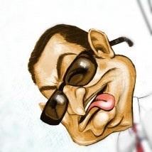 Cartoon: Hosni mobarak (medium) by Amal Samir tagged cartoon