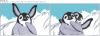 Cartoon: POLE Strip No.42 (small) by Penguin_guy tagged penguins pinguine pets tiere animals bunny hase ostern easter holiday 