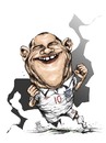Cartoon: rooney england (small) by cakBOY tagged rooney,england,caricature,cartoon,futball,sports