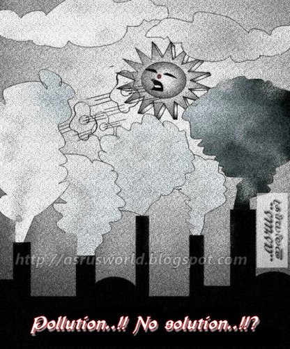 Cartoon: Pollution..!! (medium) by asrus tagged asrusworld