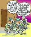 Cartoon: REPORTERO DE GUERRA (small) by Mario Almaraz tagged soldados