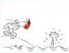 Cartoon: Salvataje (small) by Mario Almaraz tagged guardavidas,persona,ahogandose
