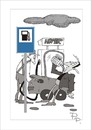 Cartoon: Traffic sign misunderstanding (small) by paraistvan tagged traffic sign gas station beer drink refuel