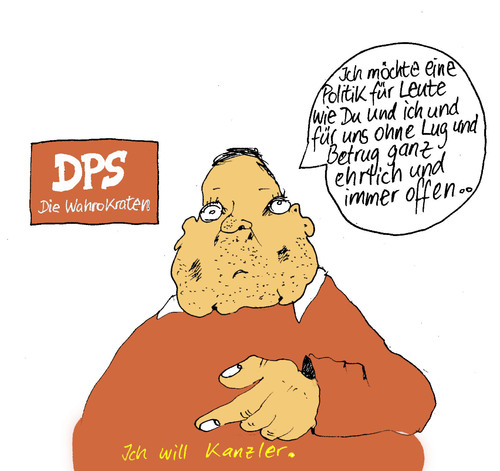 Cartoon: Politik für uns Alle (medium) by Marbez tagged politik,relevanz,parteien
