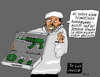 Cartoon: Islamistische Anschlagswerbung (small) by Marbez tagged islam,anschlag,charlie