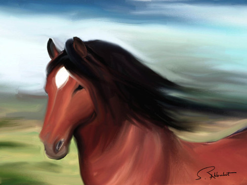 Cartoon: my horses (medium) by semra akbulut tagged at,horse,semra,akbulut
