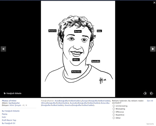 Cartoon: zuckerbook (medium) by Hilmi Simsek tagged zuckerbook,facebook,mark,zuckerberg,hilmi,simsek