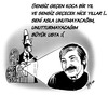 Cartoon: Turhan Selcuk (small) by Hilmi Simsek tagged turhan selcuk abdulcanbaz hilmi simsek cartoon caricature