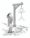Cartoon: Hangman (small) by Paulus tagged gibbet,