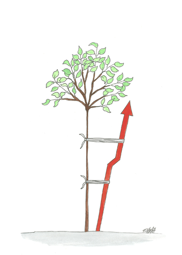 Cartoon: green economy (medium) by emraharikan tagged economy,green