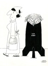 Cartoon: cleaning woman (small) by emraharikan tagged cleaning,woman