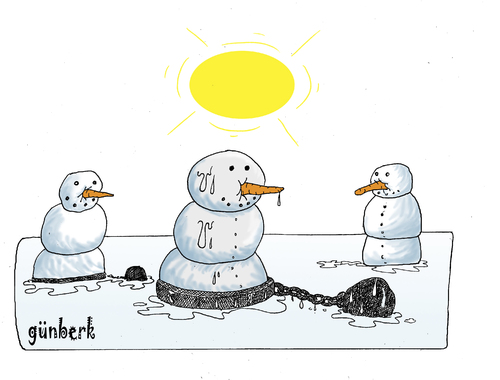 Cartoon: freedom (medium) by gunberk tagged freedom