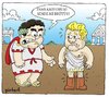 Cartoon: Ceaser And Brutus (small) by gunberk tagged ugg,brutus,rome