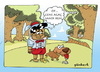 Cartoon: Pinocchio (small) by gunberk tagged pinocchio pinokyo masal dog