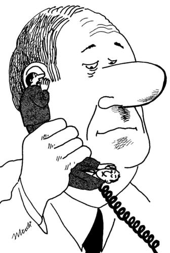 Cartoon: Alo (medium) by Medi Belortaja tagged phone,alo,spy,espial,servants,man,men,humor