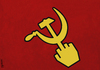 Cartoon: communismus (small) by Medi Belortaja tagged communism