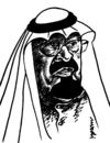 Cartoon: Crown Prince Abdullah (small) by Medi Belortaja tagged crown,prince,abdullah