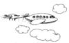Cartoon: fault plane (small) by Medi Belortaja tagged fault,plane,bug