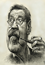 Cartoon: Günter Grass (small) by Medi Belortaja tagged günter,grass,nobel,prize,writer