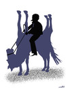 Cartoon: horsemanis (small) by Medi Belortaja tagged horse,man,horseman,politics,politicians,leader,chief,power