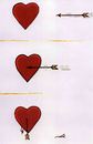 Cartoon: love (small) by Medi Belortaja tagged love,heart,arrow