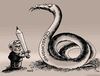 Cartoon: Lucido and Censorship (small) by Medi Belortaja tagged lucian,dobarta,lucido5
