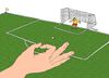 Cartoon: maybe goal (small) by Medi Belortaja tagged goal soccer shoot football