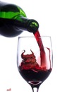 Cartoon: red wine (small) by Medi Belortaja tagged red,wine,devil,alcohol,bottle,drink,drinking