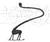 Cartoon: storm in the neck of the giraffe (small) by Medi Belortaja tagged storm,wind,neck,giraffe,humor