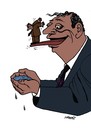 Cartoon: tongues pool (small) by Medi Belortaja tagged tongues,tongue,man,face,pool