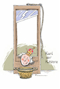 Cartoon: Kürzlich Verstorben (small) by Riemann tagged aristokratie,guillotine,monarchen,fallbeil,wortspiel,cartoon,george,riemann