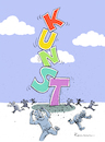 Cartoon: Kunst? (small) by Riemann tagged freie,kunst,kunstszene,öffentliche,abstrakt,verstehen,elite,volk,meinung,cartoon,george,riemann
