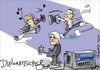 Cartoon: Diplomatischer Chor (small) by Philipp Weber tagged russland,putin,lawrow,steinmeier,kerry