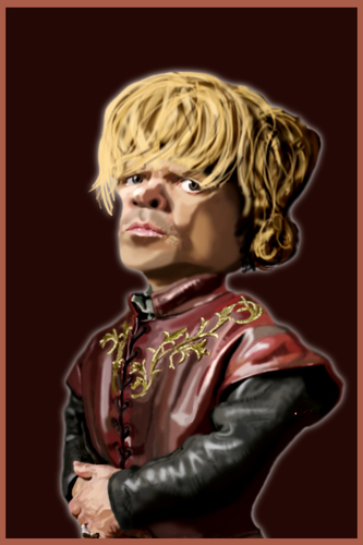 Cartoon: Tyrion Lanister (medium) by BOHEMIO tagged game,of,thrones,tyrion,lanister