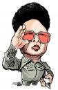 Cartoon: Another Kim Jong Il caricature (small) by halltoons tagged kim,jong,il,korea,communism