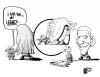Cartoon: Bush Legacy (small) by halltoons tagged bush,obama,president,politics,world,leaders