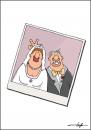 Cartoon: Hochzeitsfotos (small) by luftzone tagged hochzeit,foto,braut,bräutigam,polaroid,fotografie