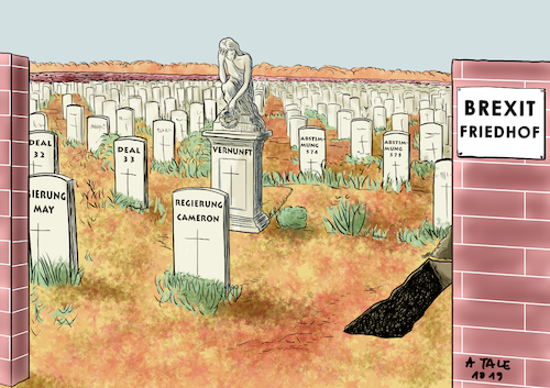 Brexit Friedhof Brexit Friedhof