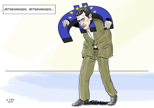 Cartoon: Griechenland und der Euro (medium) by Ago tagged griechenland,krise,schulden,grexit,abstimmung,referendum,eu,euro,eurogruppe,finanzhilfen,verhandlungen,notkredite,aussetzung,tsipras,syriza,ja,nein,folgen,ausgang,ungewiss,politik,wirtschaft,banken,währung,karikatur,cartoon,griechenland,krise,schulden,grexit,abstimmung,referendum,eu,euro,eurogruppe,finanzhilfen,verhandlungen,notkredite,aussetzung,tsipras,syriza,ja,nein,folgen,ausgang,ungewiss,politik,wirtschaft,banken,währung,karikatur,cartoon
