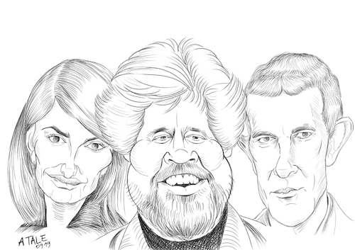 Pedro Almodovar Karikatur Pedro Almodovar Karikatur